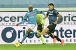 Victor Osimhen no pudo terminar el duelo entre Atalanta y Nápoles. (Twitter: @sscnapoli)