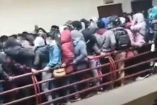 Así ocurrió accidente donde alumnos caen de cuarto piso