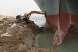Revelan posible causa de encallamiento de buque en canal de Suez