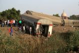 Descarrila tren en Egipto; al menos 11 muertos