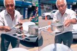 Don Maximino inventa estufa solar con materiales reciclados a sus 71 años. Foto: captura de pantalla