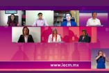 Confronta oposición a Patricia Ortíz en debate de Magdalena Contreras. / Foto: @IECM. 
