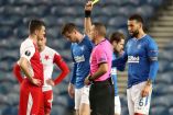Ondrej Kudela fue sancionado tras el partido de vuelta de los octavos de final de la Europa League (AP)