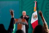 El presidente Andrés Manuel López Obrador durante su conferencia en Palacio Nacional. Foto: Presidencia