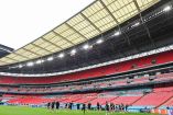 Wembley volverá a tener actividad en la fase de grupos de la Eurocopa. (AFP)