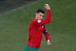 Cristiano Ronaldo marcó doblete ante Francia en la Eurocopa (Reuters)
