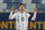 Lionel Messi suma 148 partidos con la selección de Argentina. (Reuters)