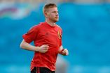 Kevin de Bruyne es duda para enfrentar a Bélgica (Reuters)