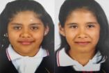 Lesly Jocelyn de 13 años y su hermana Andrea Melisa de 11 años, desaparecieron en el municipio de Tecámac. Foto: Especial