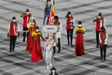 Delegación de Uganda en la Ceremonia de Apertura (Foto de AFP)
