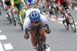 Yareli Salazar quedó sin registro de tiempo en ciclismo de ruta (Foto de Reuters)