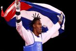 Rafael Alba Castillo se lleva el bronce en taekwondo. (Foto: Reuters)