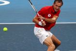 Daniil Medvedev agradeció el apoyo de Novak Djokovic para que alentara el cambio de horario de los partidos en el tenis de los Juegos Olímpicos (Reuters)