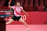 Meng Chen campeona olímpica en tenis de mesa en Tokio 2020. (Foto: AFP)