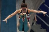 Gabriela Agúndez quedó en cuarto lugar de Clavados 10 metros (Foto de Reuters)