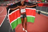 Faith Kipyegon rompe récord Olímpicos en los 1,500 metros (Foto de Reuters)
