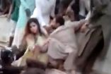 Cientos de hombres acorralan a mujer, la manosean y le roban en Pakistán