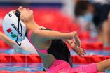 Fabiola Ramírez durante su participación en la final de los 50 metros backstroke – S2 (Reuters)