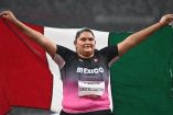 Rosa Castro consiguió la última presea para México en Tokio 2020 con récord paralímpico (Foto: Cortesía Conade)