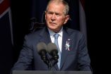 George W. Bush lamenta desunión de EU al conmemorar el 11-S