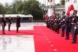 El presidente Andrés Manuel López Obrador al encabezar la ceremonia del 174 aniversario de gesta heroica de Niños Héroes. Imagen: Captura de video