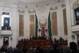En el recinto de Donceles y Allende se entonó el Himno Nacional. Foto: Congreso CDMX