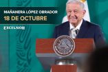 El presidente López Obrador durante una de sus conferencias matutinas. (Cuartoscuro | Archivo)