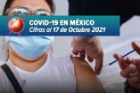 Cabe señalar que del 23 de diciembre de 2020 al 18 de octubre, México ha recibido un total de  130 millones 595 mil 685  vacunas contra el virus SARS-CoV-2.