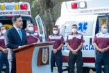 Recibe Politécnico equipamiento de ambulancia/IPN