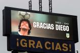 La AFA pide a los aficionados que resalten el recuerdo de Maradona (Reuters)