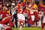 Harrison Butker le dio la victoria a los Jefes de Kansas City. (Reuters)