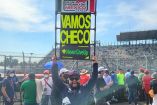 La afición mexicana espera ver a 'Checo' en el podio. (Foto: Verónica Ramírez)
