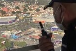 Desde el aire, la policía capitalina vigila las actividades por el Buen Fin 2021. Además, los operadores de los centros comando C2 y C5 realizan monitoreos constantes. Foto: José Antonio García 