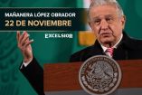 El presidente López Obrador durante una de sus conferencias matutinas. (Especial)
