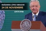 El presidente López Obrador durante una de sus conferencias matutinas. (Especial)