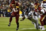 Washington Football se metió a la pelea por los puestos de comodines. (Reuters)