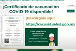 A través de las páginas oficiales del Gobierno federal se puede obtener el certificado de vacunación contra covid-19. Imagen: Captura de video