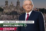 López Obrador llega a tres años de gobierno 