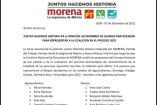 La Comisión Nacional de Elecciones de Morena recibió las propuestas del Consejo Nacional morenista, para hacer la encuesta de reconocimiento de los perfiles de aspirantes a gubernaturas.