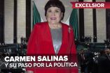 Carmen Salinas llegó a la Cámara de Diputados abanderada por el PRI. (Diseño: Paulina Cabrera)