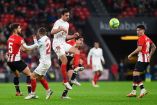 Thomas Delaney marcó el único gol del partido, mismo que se tradujo en el triunfo del Sevilla. (AFP)