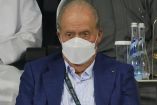 Rey Juan Carlos I reaparece en público; asiste a partido de Nadal
