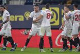 Lucas Ocampos le dio tres puntos importantes al Sevilla en su visita a Cádiz. (AFP)