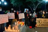 Manifestación de periodistas, anoche, en Nuevo León para exigir justicia en los casos de comunicadores asesinados en México. Foto: Gabriela Lara/ ABC Noticias