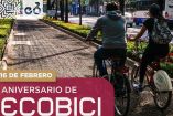 El Sistema de Bicicletas Públicas de la Ciudad de México, también conocido como Ecobici, cumplió 12 años en operación.Foto: Especial