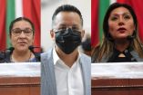 Valentina Batres, Carlos Hernández Mirón y Xóchitl Bravo solicitaron licencia al Congreso de CDMX. / Foto: Especial.