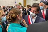 Beatriz Gutiérrez Müller asiste a investidura de Gabriel Boric, presidente de Chile