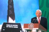 El presidente Andrés Manuel López Obrador en conferencia desde el AIFA. Foto: Cuartoscuro