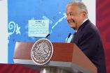 El presidente Andrés Manuel López Obrador en conferencia en Palacio Nacional. Imagen: Captura de video
