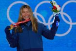 "Quiero disfrutar el momento", aseguó Chloe Kim (Reuters)